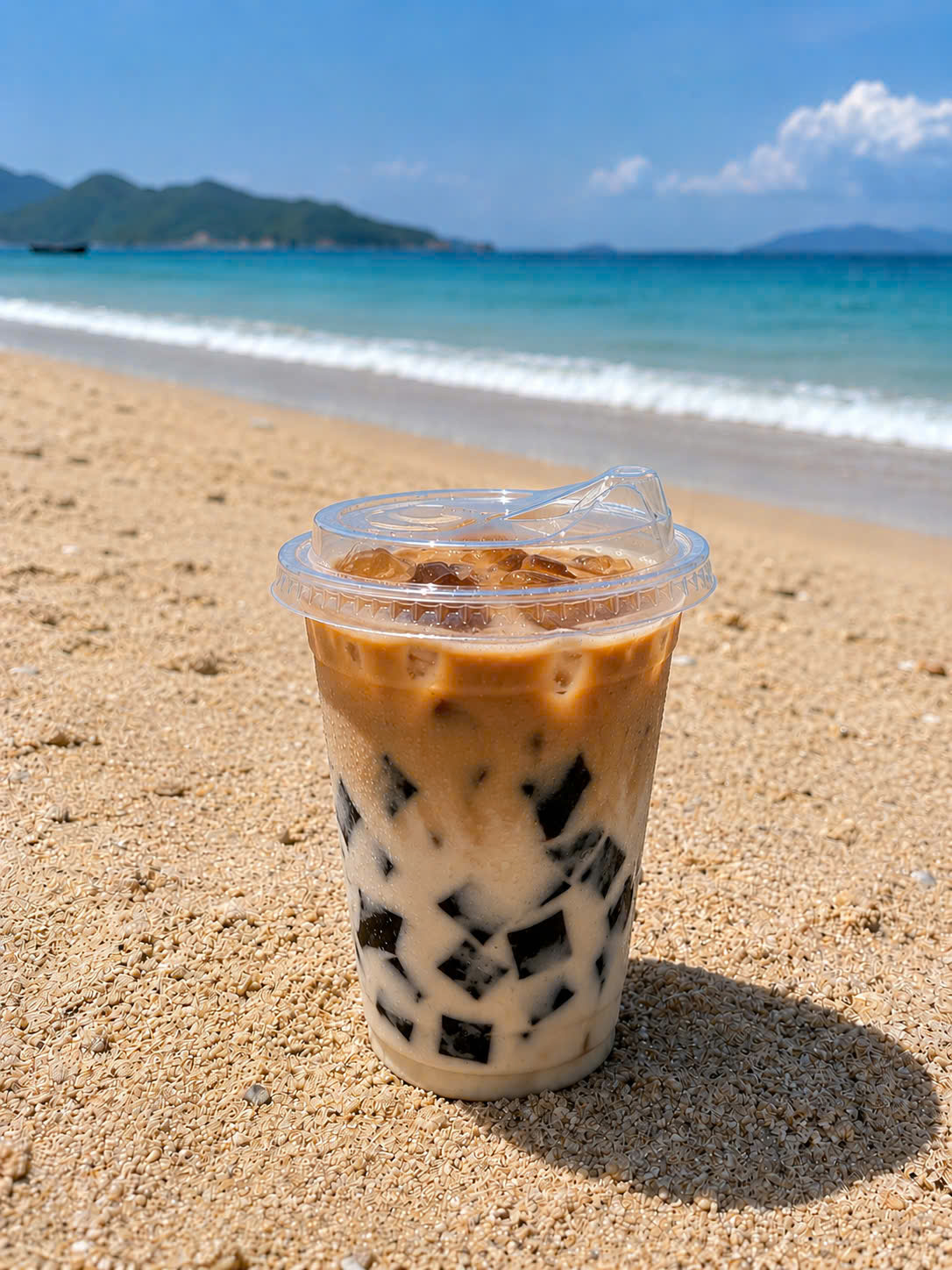 cafe sữa tươi sương sáo