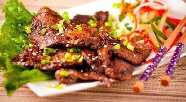 Bò Nướng Mè
